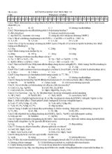 Kiểm tra khảo sát hoá học 10 thời gian  45 phút